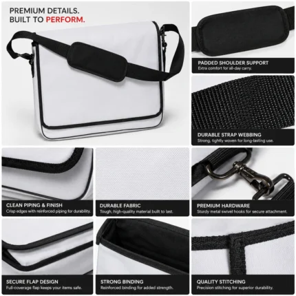 Custom Sports Messenger Bag