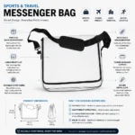 Custom Sports Messenger Bag