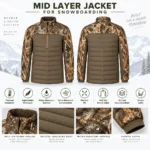 Custom Quarter-Zip Midlayer Jacket