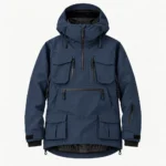Custom Insulated Blue Snowboard Hoodie