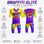 Custom Camo American Football Uniform Set