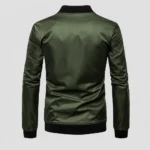Custom Men Olive Green Windbreaker