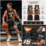 Custom Basketball sublimated Uniform