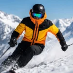Custom Men Color-Block Ski Jacket