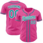 Custom Pinstripe Baseball Jersey