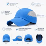Lightweight Mesh Running Cap