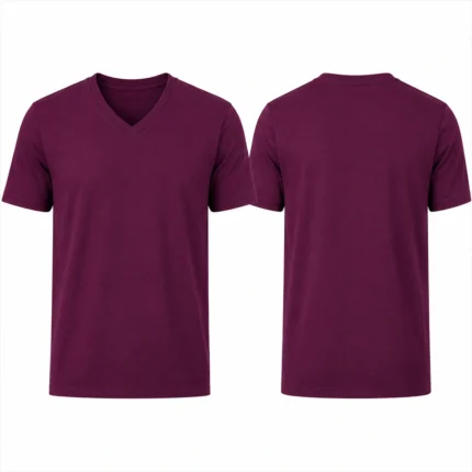 Basic Men V-Neck T-Shirt