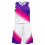 Custom Halftone Basketball Uniform Set