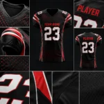 Custom Strike American football jersey