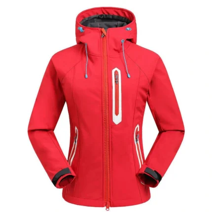 Custom Women Fitted Softshell Jacket