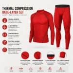 Custom Men Compression Base Layer Set