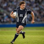 Custom Dark Navy Rugby Uniform Set