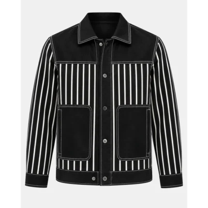 Custom Stripe Contrast Stitch Shirt