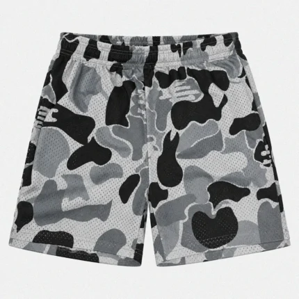 Custom Camo Mesh Soccer Shorts
