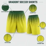 Custom Gradient Soccer Training Shorts