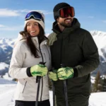 Custom Warm waterproof women Ski Gloves