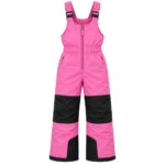 Custom Kids Pink Insulated Snow Bib