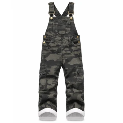 Custom Camouflage Snow Bib