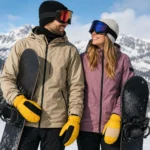 Custom Leather Snowboarding Mitten