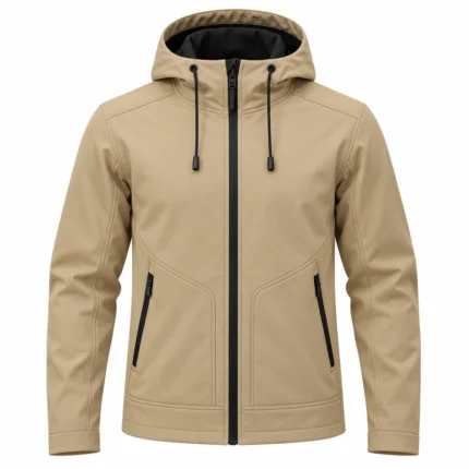 Custom Water-Repellent Softshell Jacket Stretch