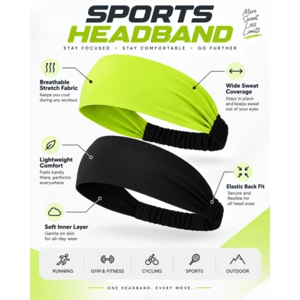 Custom Sports Headband for Men & Women
