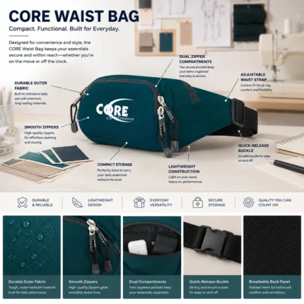 Custom Crossbody Running Pack