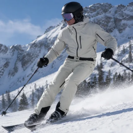 Technical Ski Pants with Reinforced Cuffs