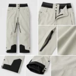 Technical Ski Pants with Reinforced Cuffs