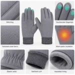 Custom Warm Touchscreen Winter Gloves