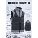 Custom Insulated Technical Snow Vest