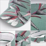 Custom Women Sun Visor printed Cap