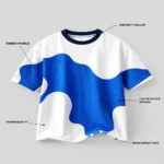 Custom Color-block Oversized T-shirt