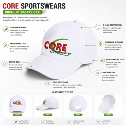 Embroidered Baseball Cap