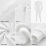 Men Full-Zip Base Layer Jumpsuit