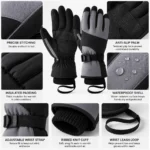 Custom Snow Shovelling Gloves