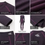 Custom Women Thermal Compression Base Layer Set